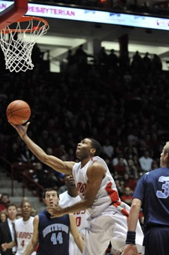 Sophomore Curtis Dennis