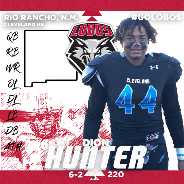 Dion Hunter - Football - University of New Mexico Lobos Athletics