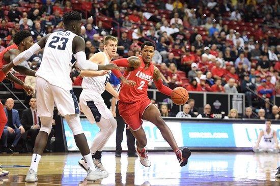 14 MAR 2019: The 2019 Mountain West Men's and Women's Basketball Championship held at the Thomas and Mack Center in Las Vegas, NV. Justin Tafoya/NCAA Photos