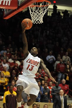 Sophomore Jamal Fenton
