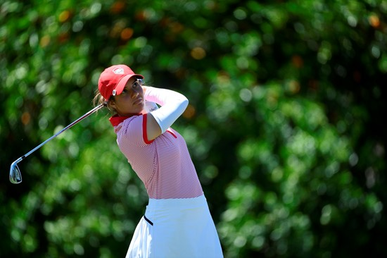 17 APR 2018: The 2018 Mountain West Women's Golf Championship is held at the Mission Hills Country Club in Rancho Mirage, CA. Jamie Schwaberow/NCAA Photos