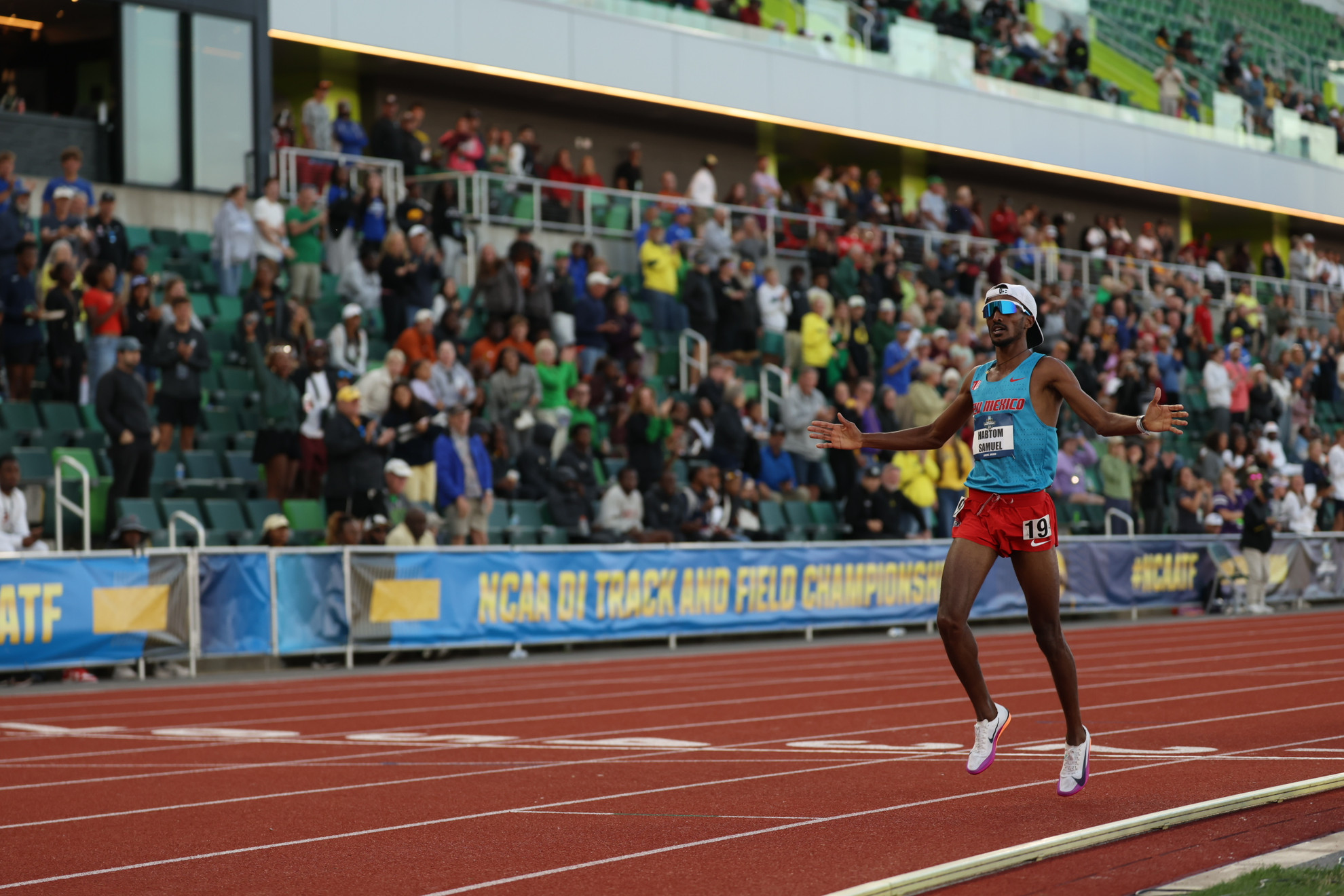 Habtom Samuel Closes First Night of NCAA Championships as 10,000-Meter Champion Habtom Samuel Closes First Night of NCAA Championships as 10,000-Meter Champion