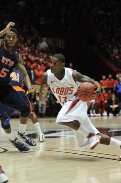 Sophomore Jamal Fenton