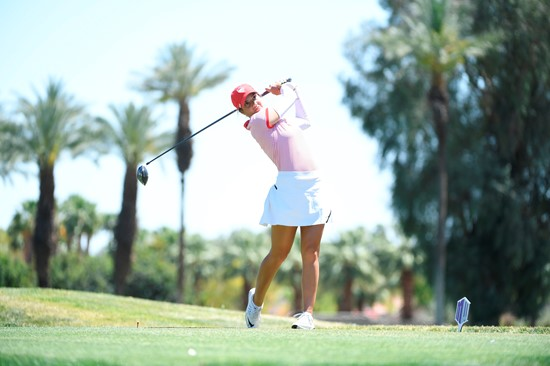 17 APR 2018: The 2018 Mountain West Women's Golf Championship is held at the Mission Hills Country Club in Rancho Mirage, CA. Jamie Schwaberow/NCAA Photos
