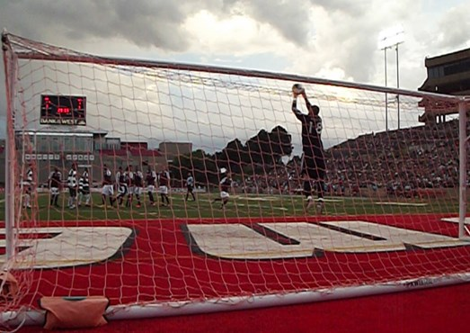 Pickens saved this rocket of a free kick from 24-yards out.