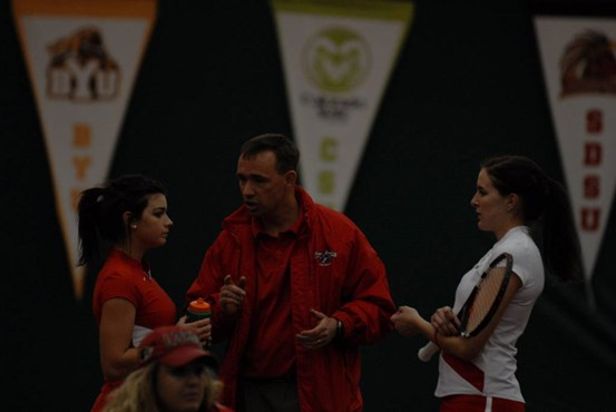 Head Coach Roy Canada with Shipperd and Oldani