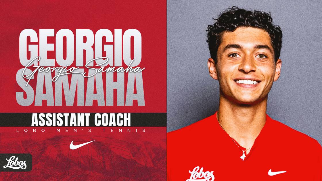 Kevin Samaha Georgio Samaha Named Assistant Men’s Tennis Coach - New Mexico Lobos ...