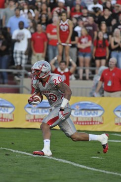 Wide receiver Deon Long