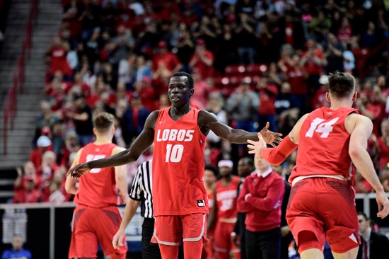 14 MAR 2019: The 2019 Mountain West Men's and Women's Basketball Championship held at the Thomas and Mack Center in Las Vegas, NV. Tim Nwachukwu/NCAA Photos