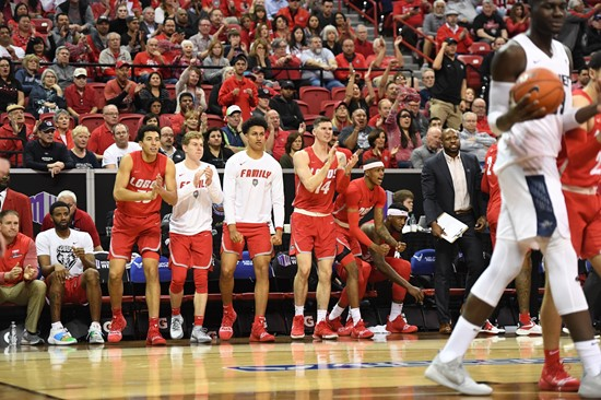 14 MAR 2019: The 2019 Mountain West Men's and Women's Basketball Championship held at the Thomas and Mack Center in Las Vegas, NV. Justin Tafoya/NCAA Photos