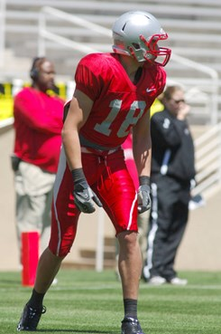 WR Chris Hernandez had 51 yards receiving on four catches.
