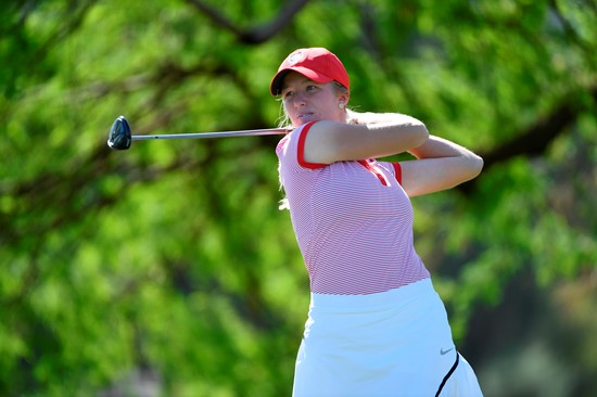 17 APR 2018: The 2018 Mountain West Women's Golf Championship is held at the Mission Hills Country Club in Rancho Mirage, CA. Jamie Schwaberow/NCAA Photos