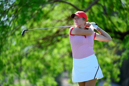 17 APR 2018: The 2018 Mountain West Women's Golf Championship is held at the Mission Hills Country Club in Rancho Mirage, CA. Jamie Schwaberow/NCAA Photos