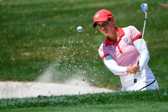 17 APR 2018: The 2018 Mountain West Women's Golf Championship is held at the Mission Hills Country Club in Rancho Mirage, CA. Jamie Schwaberow/NCAA Photos