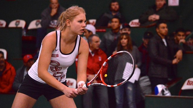 Women's Tennis Begins Conference Play With Win Over Nevada 