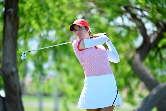 17 APR 2018: The 2018 Mountain West Women's Golf Championship is held at the Mission Hills Country Club in Rancho Mirage, CA. Jamie Schwaberow/NCAA Photos