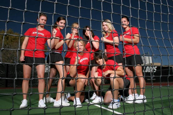 2009-10 women's tennis team