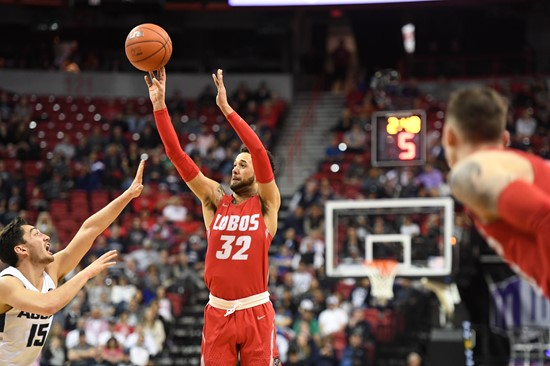 14 MAR 2019: The 2019 Mountain West Men's and Women's Basketball Championship held at the Thomas and Mack Center in Las Vegas, NV. Justin Tafoya/NCAA Photos