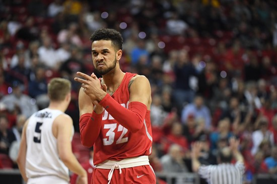 14 MAR 2019: The 2019 Mountain West Men's and Women's Basketball Championship held at the Thomas and Mack Center in Las Vegas, NV. Justin Tafoya/NCAA Photos