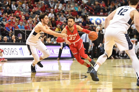14 MAR 2019: The 2019 Mountain West Men's and Women's Basketball Championship held at the Thomas and Mack Center in Las Vegas, NV. Justin Tafoya/NCAA Photos