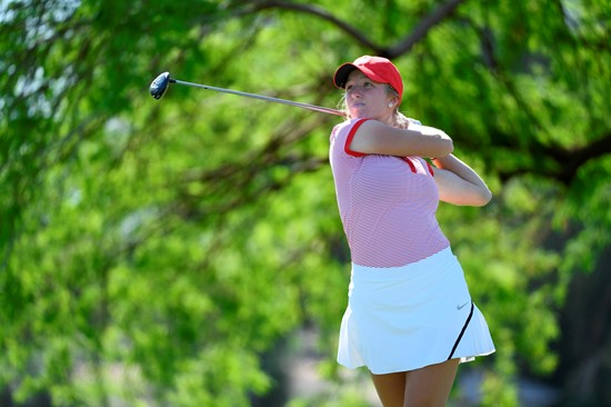17 APR 2018: The 2018 Mountain West Women's Golf Championship is held at the Mission Hills Country Club in Rancho Mirage, CA. Jamie Schwaberow/NCAA Photos