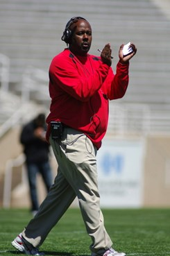 Lobo head coach Mike Locksley