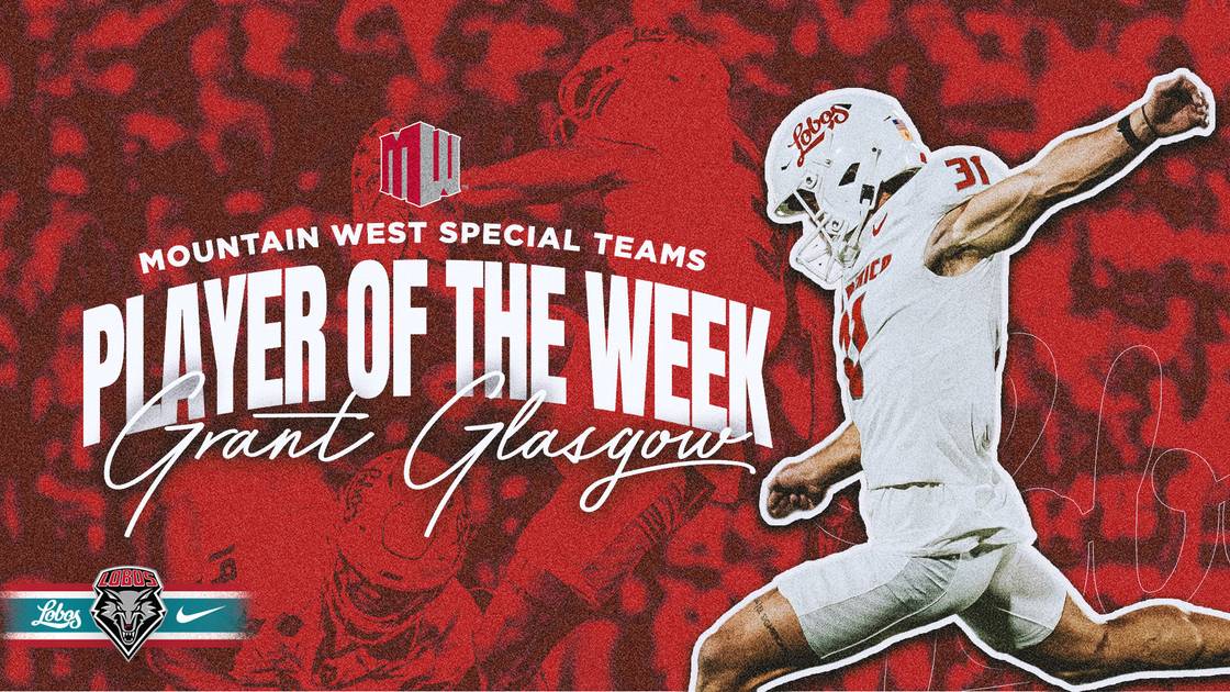 Grant Glasgow Recognized as Mountain West Special Teams Player of the Week Grant Glasgow Recognized as Mountain West Special Teams Player of the Week