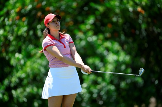 17 APR 2018: The 2018 Mountain West Women's Golf Championship is held at the Mission Hills Country Club in Rancho Mirage, CA. Jamie Schwaberow/NCAA Photos